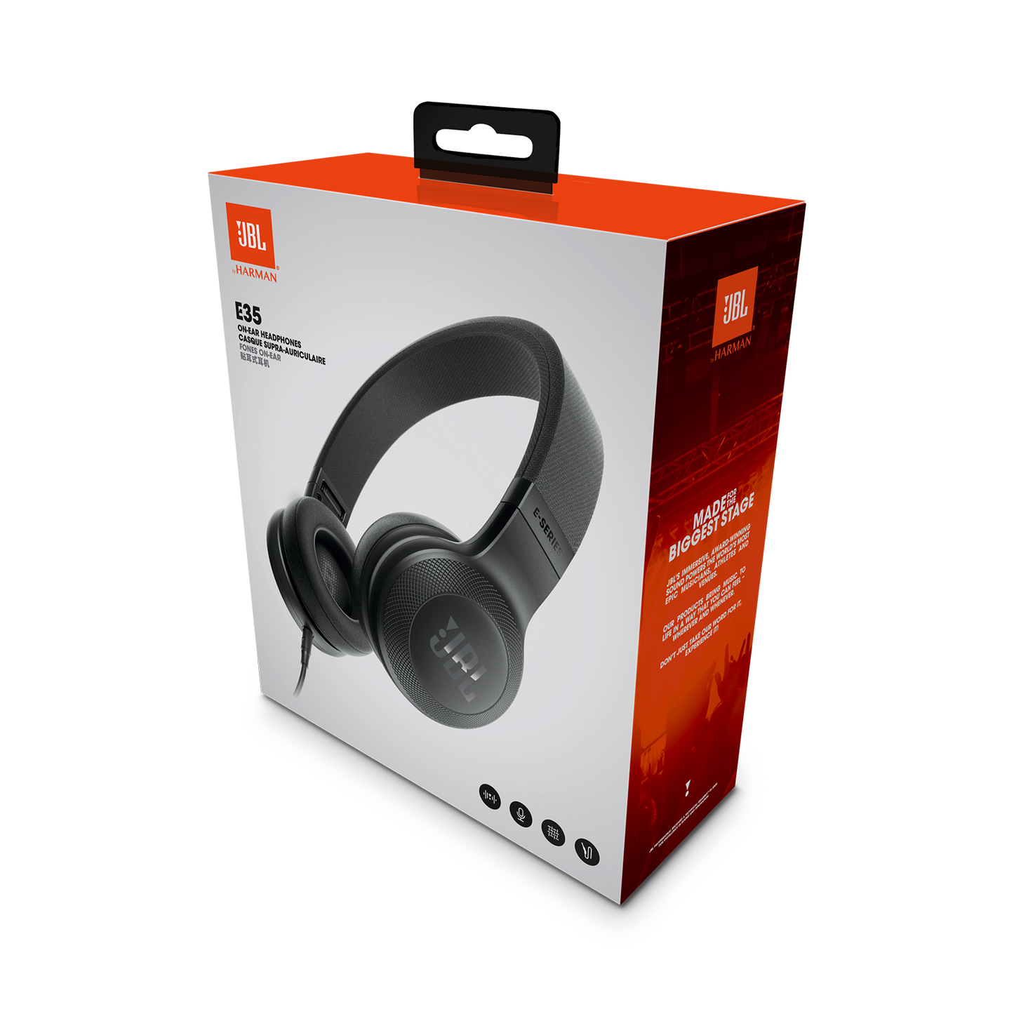 JBL On Ear Headphones E35 with Mic - South Port™