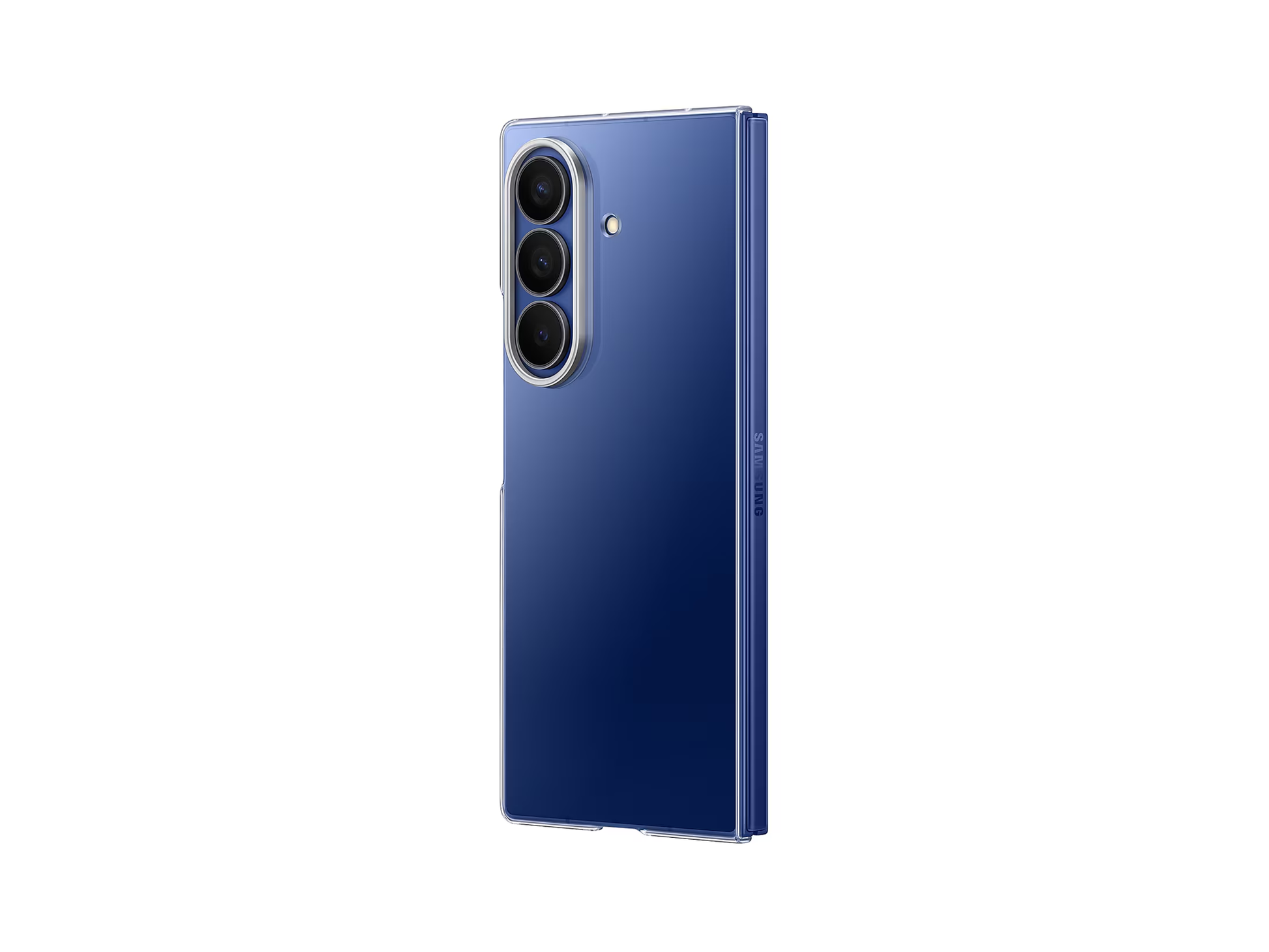 Samsung Galaxy Z Fold7 Clear Case With Anti-reflecting Screen Protector Film - South Port™
