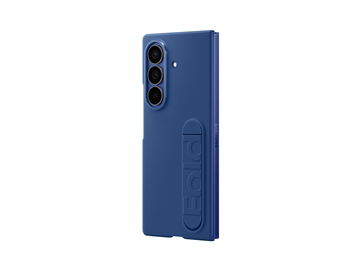Samsung Galaxy Z Fold7 Silicone Case With Anti-reflecting Screen Protector Film - South Port™