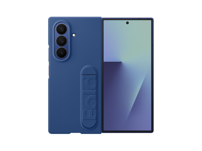 Samsung Galaxy Z Fold7 Silicone Case With Anti-reflecting Screen Protector Film - South Port™