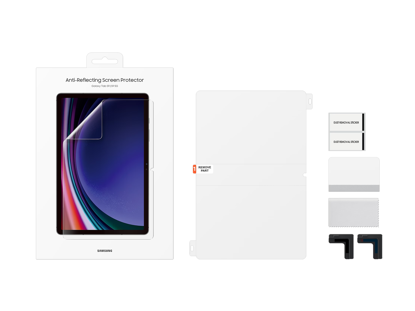 Samsung Galaxy Tab S9+/S9 FE+ (Plus) Anti-reflecting Screen Protector Film - South Port™