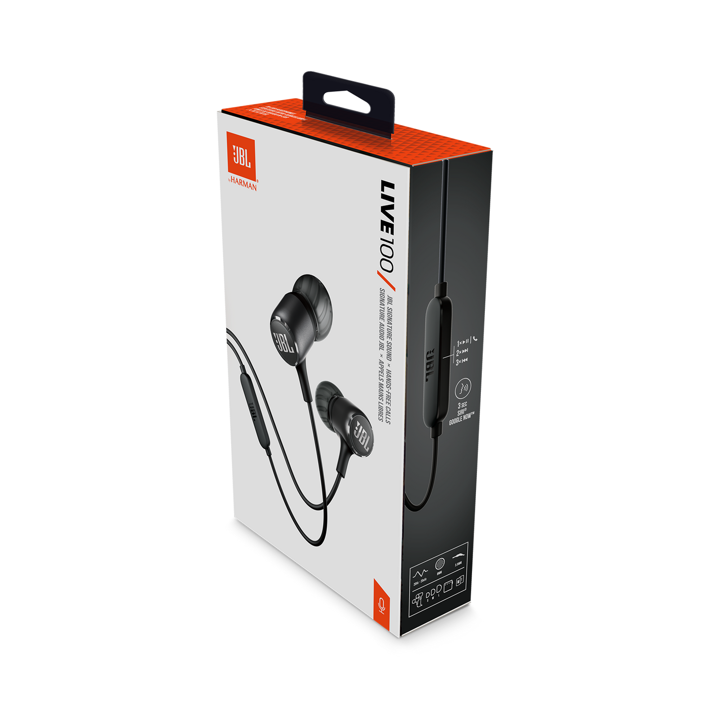 JBL LIVE100 Earphones - South Port™