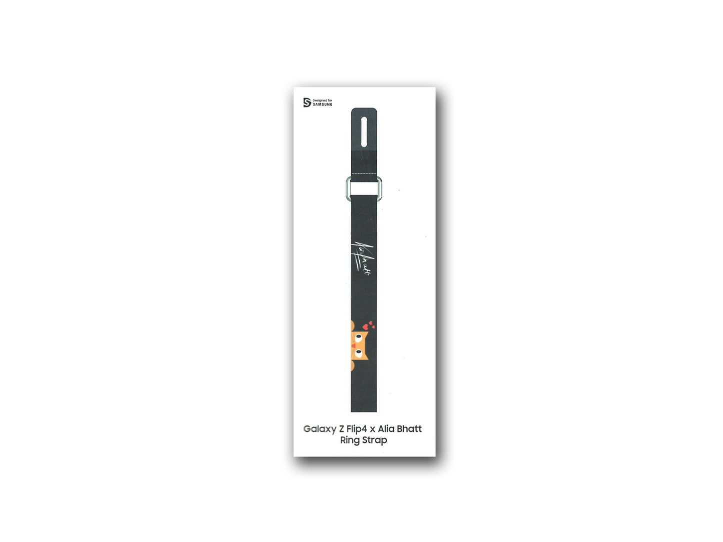 Samsung x Alia Bhatt Ring Strap for Galaxy Z Flip3 / Flip4 / Flip5 Silicon Cover with Ring - South Port™