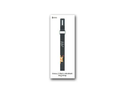 Samsung x Alia Bhatt Ring Strap for Galaxy Z Flip3 / Flip4 / Flip5 Silicon Cover with Ring - South Port™