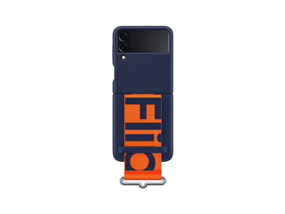 Samsung Galaxy Z Flip3 Silicone Cover With Strap - South Port™