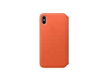 Load image into Gallery viewer, Apple iPhone XS Max Leather Folio Case - Made By Apple - South Port™